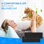 10-Pack Carbon Filters Compatible with Litter-Robot 3, Activated Carbon Litter Box Filter Compatible with Litter-Robot 3 Self Cleaning Cat Litter Box Filters, Accessories Replacement