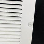 Fits 30x8 Duct Opening | Steel Return Air Grille by Handua | Vent Cover Grill for Sidewall and Ceiling | White | HVAC Cold Air Intake Grille | Outer Dimensions: 31.75"W X 9.75"