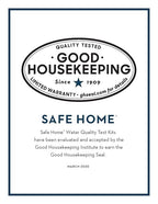 Safe Home® DIY Lead in Drinking Water Test Kit – Advanced Detection to 4 PPB – 5-Minute Test – 3 Levels of Test Results – EPA Lab Certified – Made in The USA – (2 Pack)