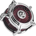 Air Filter Cleaner for Harley Davidson Air Intakes Sportster XL 883 1200 Models Red