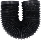 7in 6.56ft Dryer Vent Exhaust Duct Hose, Flexible Aluminum Air Ducting for HVAC Ventilation, Fan Filter and Grow Tent