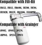 1200KTF7018 Fuel Filter 10 Micron 3/4" 18GPM 50PSI 10Micron Fuel Filtration F1810PM0 1200KTG9075 Fill-Rit Grainger FR112 FR1210G FR610G Fuel Transfer Tank Pump Diesel Gasoline Fuel Filters Assembly