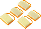 5-Pack Air Filter Sets for TS410, TS420, TS480i & TS500i Concrete Cut-Off Saws