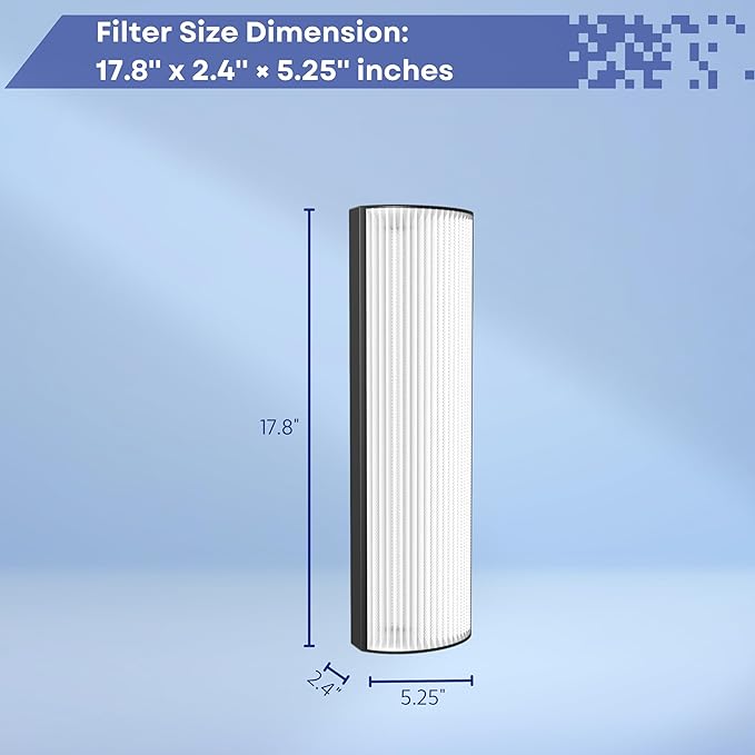 Nispira TPP440 TPP440F Filter Replacement for Envion Therapure TPP540 TPP640 TPP640S AP200 Air Purifier True HEPA with Activated Carbon, 3 Pack