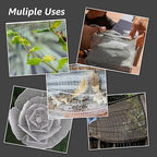 6 Pack 12x8 Inch Stainless Steel Wire Mesh Screen for DIY Projects, Vent, Cage, Garden, Window, Filter - Never Rust