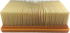 Air filter compatible with Kärcher WD4 WD5 WD6 P S Premium Renovation Car Kit / 28630050