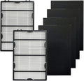 PUREBURG Replacement Filter Compatible with Holmes HAP8615 HAP633 HAP8625 HAP8650B HAP8650B-NU & Biaonaire GE 106633 Air Purifiers,2-Pack HAPF600 + HAPF60