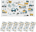 6 Pcs Fluorescent Light Covers for Ceiling Lights Construction Vehicles Machinery Trucks Cranes Cement Mixers Blue Decorative Magnets Light Filters for Office Home Classroom Must Haves 4’ x 2’