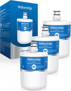 Waterdrop 5231JA2002A Refrigerator Water Filter, Replacement for LG®LT500P®, GEN11042FR-08, ADQ72910911, ADQ72910901, Kenmore 9890, 46-9890, LFX25974ST, LMX25964ST, 3 Pack, Package May Vary