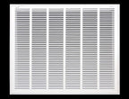 HVAC Premium 36 x 26 Duct Opening Steel Return Air Filter Grille, for 1-inch Filter, Removable Door, Flat Stamped HVAC Vent Cover Grille, Outer Dimensions 38.5 x 28.5