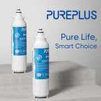 PUREPLUS Replacement for ADQ73613401, LG® LT800P®, LT800PC, ADQ736134, ADQ73613402, LSXS26326S, LSXS26366S, LMXS30776S, LSXS26366D, LMXC23746S, 46-9490, Refrigerator Water Filter, 2 Pack