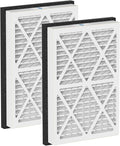 20x30x3 MERV 13 Pleated Air Filters Replacement Compatible with Zephyr VGF Series 20x30x3 Whole Home Return Air Grille Filter,White 2 Pack