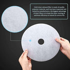 REDYY 40 Pieces Cloth Portable Dryer Exhaust Filters Set Universal Dryer Lint