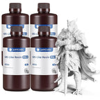 ANYCUBIC ABS-Like Resin Pro 2 Bundle, Upgraded 8K 3D Printer Resin with Enhanced Strength and Toughness, Wide Compatibility for All LCD Resin 3D Printers (4Packs*1kg White, 4kg in Total)