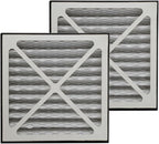 PUREBURG Replacement Filter Compatible with Zephyr VGF Series 14x14x3 Whole Home Return Air Grille Filter,2-Pack Merv13 Air Clean Dust