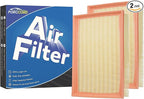 2-Pack Engine Air Filter Fits for 2023-18 Volkswagen Tiguan, 2023-15 GTI, 2018-15 Golf, 2017-17 Polo, 2023-19 Q3, 2018-13 A3, 2023-14 S3 Air Filter Replacement# 5Q0129620B Car Accessories