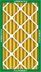 Filterbuy 16x25x4 Air Filter MERV 11 Superior Pet & Allergy Defense (6-Pack), Electrostatic Pleated HVAC AC Furnace Filters Replacement, Made in USA (Actual Size: 15.50 x 24.50 x 3.63)