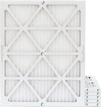 Glasfloss 24x30x1 MERV 10 (FPR 5-6) Pleated Air Filters Box of 6. Actual Size: 23-5/8 x 29-5/8 x 7/8