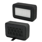 2 Pack HEPA 13 Activated Carbon Air Filter for Bamboo Lab X1/X1C/P1P/P1S 3D Printers - Replacement Filter for VOCs, PM2.5, Ultrafine Particles & Odors