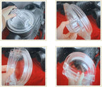 Pool Lid Replacement Thread Strainer Cover Pool Leaf Trap Sand Filter Acrylic for SPX3100D Thread Strainer Cover Replacement