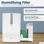 SHARP Air Purifier with Humidifier Combo – Covers up to 1,230 sqft in one hour, True HEPA Filter Air Purifier for Medium Rooms, Home Nursery, Dust, Smoke, Pollen - KC850U