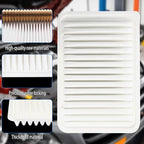 Engine Air Filter 17801-20040 Replacement Suitable for Toyota/Lexus Rigid Panel ES300 2002-03 Camry (2002-2006) Camry Hybrid (2007-2011) Solara (2004-2008) Highlander non-hybrid (2001-2013)