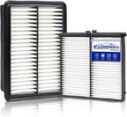 Cabin & Engine Air Filter Kit for 2019-2023 Mazda 3 2.0L, 2019-2026 Mazda3 2.5L, 2020-2023 Mazda 3 Sport 2.0L, 2020-2025 Mazda3 Sport 2.5L(All for Gas)