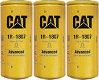 Caterpillar 1R-1807 Advanced High Efficiency Oil Filter (Pack of 3)
