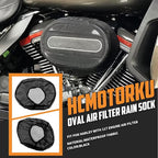 Waterproof Dustproof Air Filter Rain Sock Cover Fit for Harley Sportster XL 1200 883 Dyna Softail Electra Glide Street Glide Road King FLHR FLHX 114 Engine Intake Protection Cover