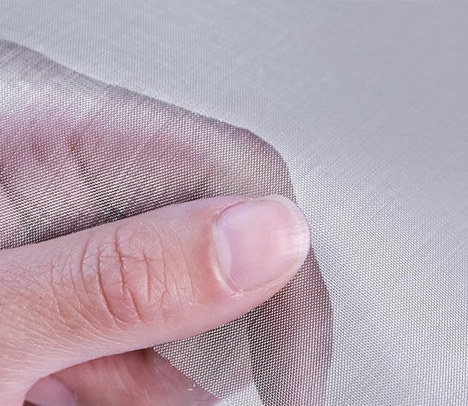 304 Stainless Steel Woven Wire Mesh,Stainless Steel Wire Mesh 100 Mesh Filter Screen Rodent Proof Insect Mesh High Density Tear Resistant