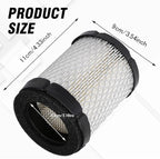 140-3280 Air Filter Replacement for Onan Generator 3600 4000 MicroQuiet Air Cleaner Element Replacement for Camp Power/QG RV MicroLite/RV QG 48-2017 140-3295 140-2852 Lawn Mower(2PCS)