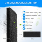 0.6’’ Carbon Filters Compatible with Litter-Robot 3, Activated Carbon Litter Box Filter Compatible with Litter-Robot 3 Self Cleaning Cat Litter Box Filters, Accessories Replacement 8 Pack