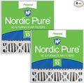 Nordic Pure 20x20x5 (Actual Size: 19 5/8 x 19 7/8 x 4 3/8) Honeywell/Lennox Replacement MERV 13 Air Filters 4 Pack