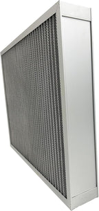 Washable Air Filter(25" x 20" x 4" MERV 5), Aluminum Electrostatic Air Filter for Furnace and Central Air Conditioner (Actual Size: 24.7" x 19.7" x 3.6")