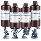 ANYCUBIC ABS-Like Resin Pro 2 Bundle, Upgraded 8K 3D Printer Resin with Enhanced Strength and Toughness, Wide Compatibility for All LCD Resin 3D Printers (4Packs*1kg Grey, 4kg in Total)