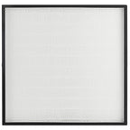 Fan Filter Unit Laminar-Flow-Hood Yzzwer - FFU HEPA Filters for Class 100/ISO 5 Cleanliness Clean Room Mycology and Mushroom Room Work 22.6" x 22.6" (HEPA Filter)