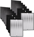 2000 Replacement Filters Compatible with Air Doctor AD2000 & AD2000i Air Purifiers, Includes 2 Efficiency Filter, 4 Carbon Filters & 8 Pre-Filters, Compare to Part # ADF2001 ADF2002 ADF2003