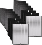 2000 Replacement Filters Compatible with Air Doctor AD2000 & AD2000i Air Purifiers, Includes 2 Efficiency Filter, 4 Carbon Filters & 8 Pre-Filters, Compare to Part # ADF2001 ADF2002 ADF2003