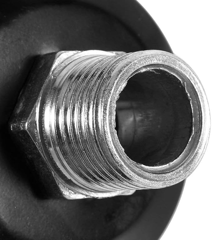 2PCS Air Compressor Silencer Filter, Metal Air Compressor Intake Filter Sound Muffler Silencer for Air Compressor, Silencer, Fliter (3/8 PT 16mm)