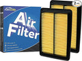 2-Pack Engine Air Filter Fits for ROGUE(2014-2020),ROGUE Sport (2017-2022),Qashqai (2017-2021) Air Filter Replacement 165464BA1A,XA10423,CA11858 Car Accessories