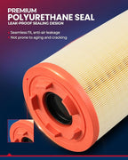 KAX Engine Air Filter, CA11950 Replacement for Ram ProMaster 2500 2014-2022, Ram ProMaster 1500 2014-2022, Ram ProMaster 3500 2014-2022