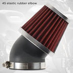 Evermotor Air Carburetor Cleaner, 41mm 42mm 43mm Motocycle Carb Filter for 50cc 70cc 90cc 110cc 125cc 150cc Mini Bike,Dirt Bike