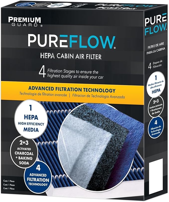Pureflow HEPA Cabin Air Filter PC99525HX | Fits 2020-22 Hyundai Palisade