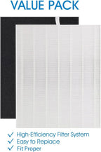 D480 True HEPA Replacement Filter D4, Compatible with Winix D480 Air Purifier, Compare to D4 Filter, Item Number 1712-0100-00, 1 H13 True HEPA Filters + 4 Activated Carbon Pre-Filters