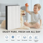 Nispira F1 C01 T02 HEPA Replacement Filter for 3M Filtrete Room Air Purifier FAP-C01-F1, FAP-T02-F1, FAP-C01BA-G1, FAP-T02WA-G1, FAP-ST02W, FAP-ST02N. 12 in. x 6.75 in. Part FAPF-F1-A. 6 Pack