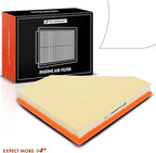 A-Premium Front Engine Air Filter Compatible with Cadillac ATS, CTS & Chevrolet Camaro, 2013-2023, 2.0L 2.5L 3.6L, Flexible Panel, Replace# 20857930