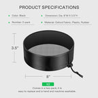 VIVOSUN 2-Pcs. Grow Tent Vent Cover, 4"/6"/8" Duct Filter Vent Cover with Elastic Band and Fixed Buckle for Plant Grow Tent Vent (Pack of 2)