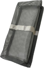 6 Pack Floor Register Cover Trap, HG Power 4 x 10 Inch Floor Vent Screen Net, Nylon Fabric Mesh Air Vent Filter for Home Floor, Catches Coins, Toys, Snacks, Pet Hair, Pet Food