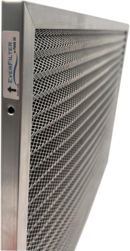 20x21x1 Electro-static Air Filter (1-Ct) AC Furnace Filter, Reusable & Washable 4-Stage Electrostatic Filter for Residential and Commerical HVAC (Actual Size:19.75 x 20.75 x 0.75 Inches)