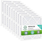 MERV-10 Air Filter Replacement Compatible with AlorAir CleanShield HEPA 550,Abestorm HEPA 550 Air Scrubber, 14.8" x 13.7" x 0.8" First-Stage Filtration, 10-Pack
